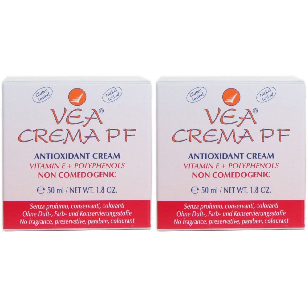 VEA® Crema Antiossidante PF Set da 2