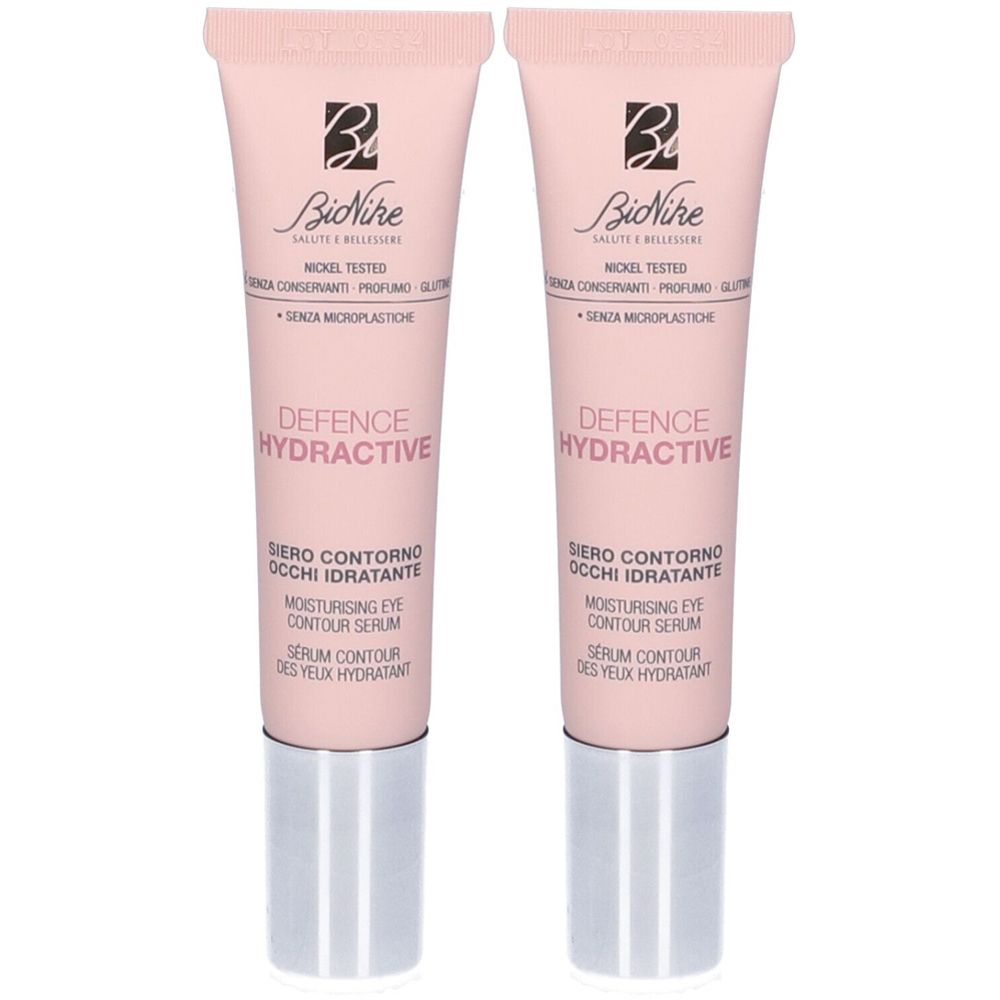 Bionike Defence Hydractive Siero Contorno Occhi Idratante Set da 2