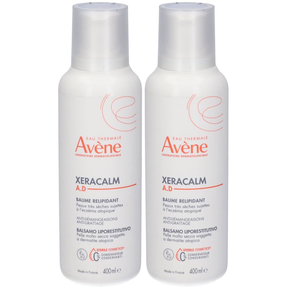 Eau Thermale Avene Xeracalm Ad Balsamo Liporestitutivo Set da 2