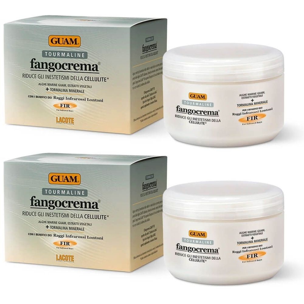 GUAM® Tourmaline Fangocrema FIR Set da 2 2x300 g Crema