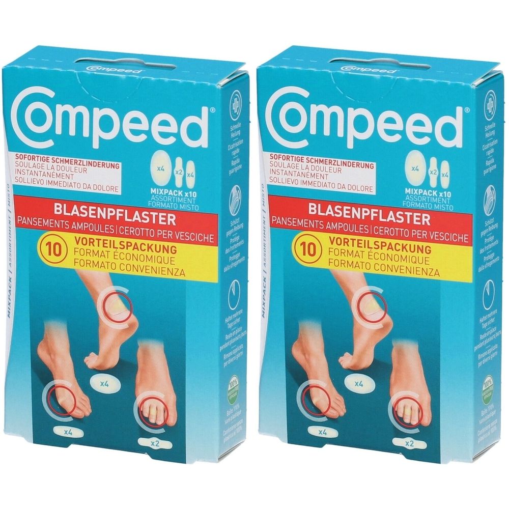 Compeed® Cerotto Per Vesciche Formato Misto