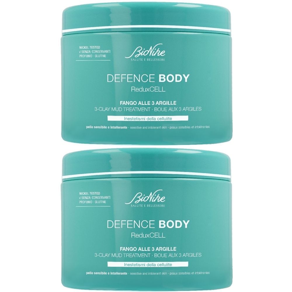 BioNike Defence Body Reduxcell Fango alle 3 Argille Set da 2
