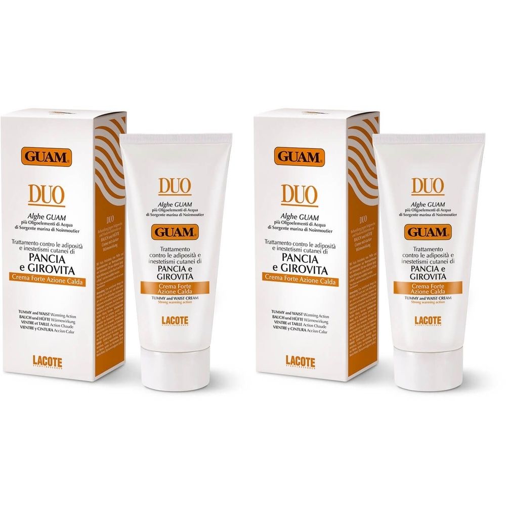 GUAM® Duo Crema Pancia e Girovita Azione Calda