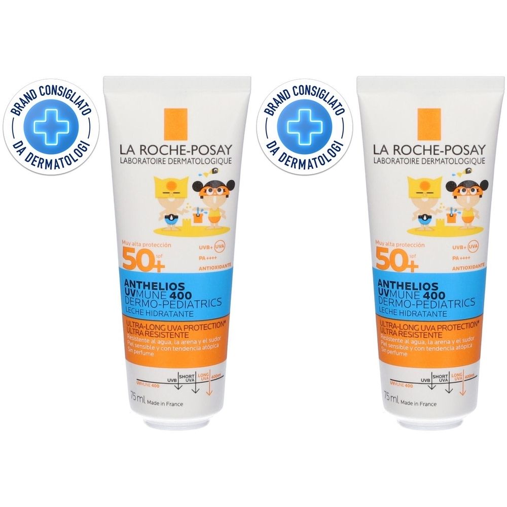 La Roche-Posay Anthelios Dermo-Pediatrics Latte Idratante SPF 50+ Paperpack 75 ml