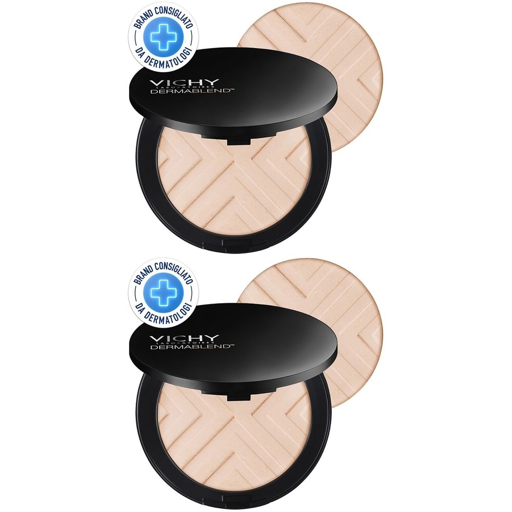 Vichy Dermablend Fondotinta coprente Minérale in polvere compatto tonalità 15 10 gr