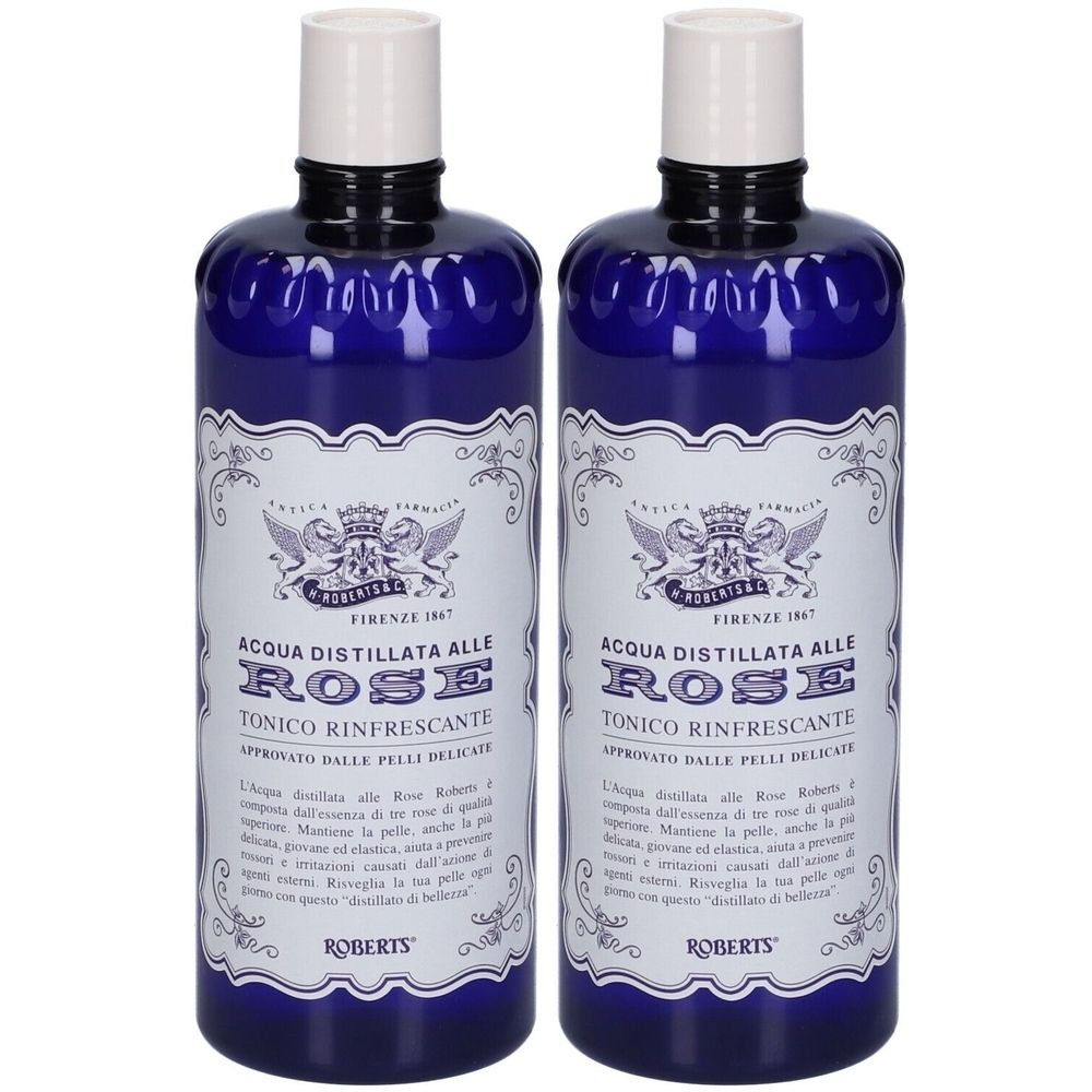 Acqua Alle Rose Tonico Viso con Acqua Distillata Alle Rose 2x300 ml To