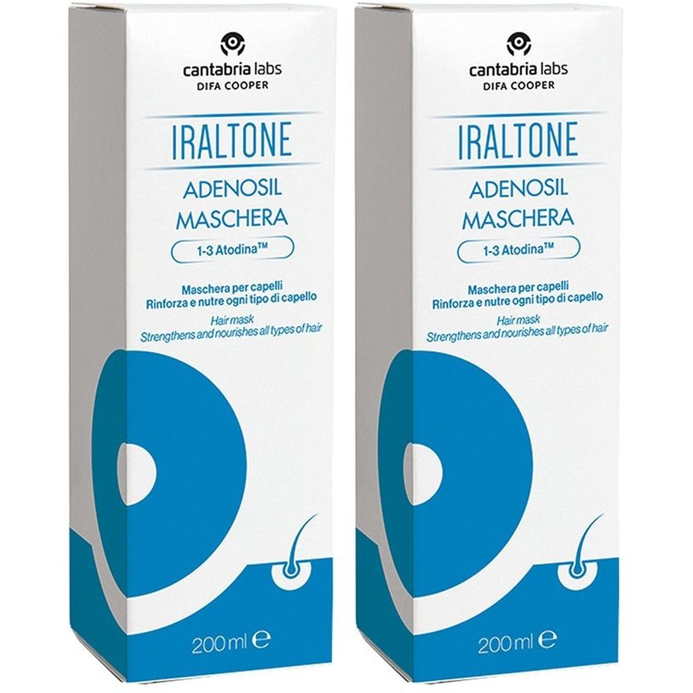 Iraltone Adenosil Maschera Set da 2 2x200 ml