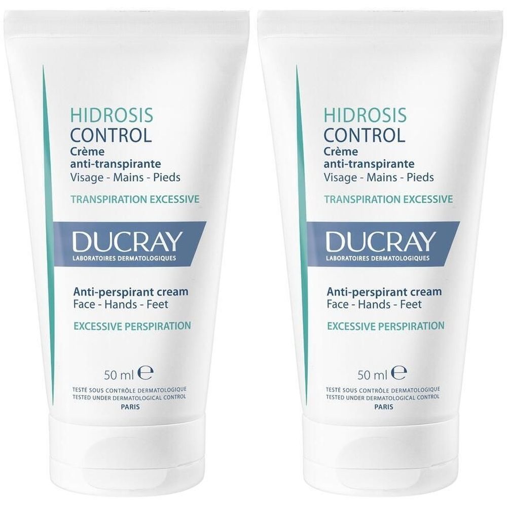 Ducray Hidrosis Control Crema anti-traspirante viso, mani e piedi 50ml
