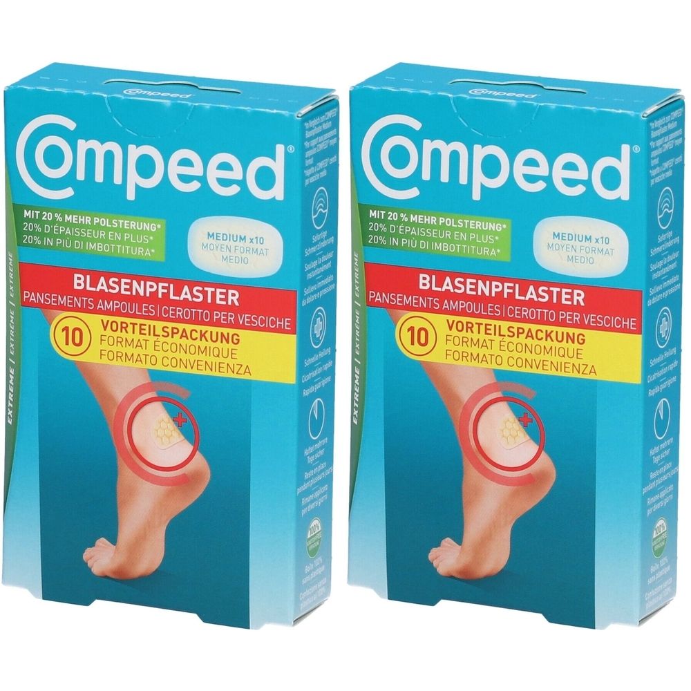 Compeed® Cerotto Per Vesciche Extreme 4,2 x 6,8 cm