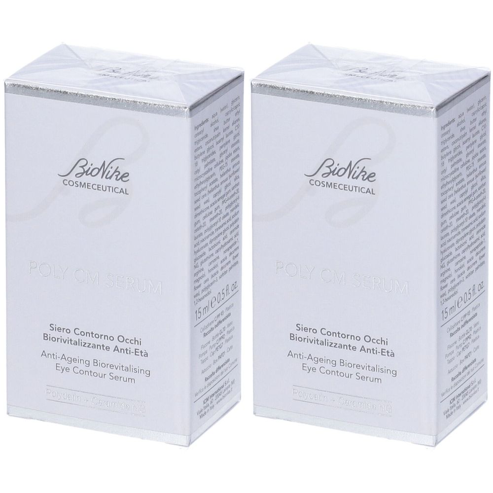 BioNike Poly Cm Serum Contorno Occhi Biorivitalizzante Anti-Età
