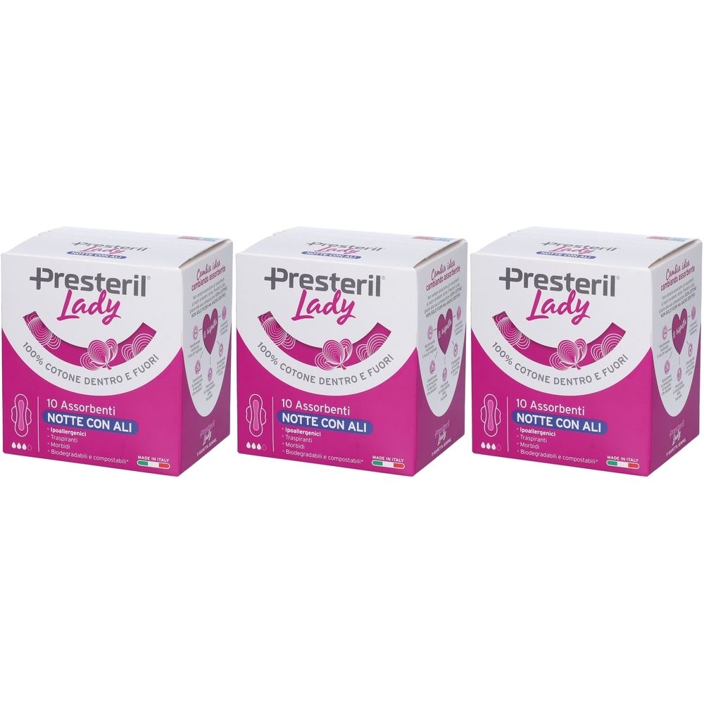 Lady Presteril Pura Protezione® Notte Ali