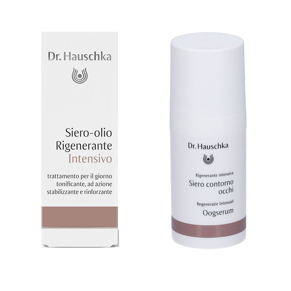 Dr. Hauschka Siero-olio Rigenerante Intensivo + Rigenerante Intensiva Siero Contorno Occhi