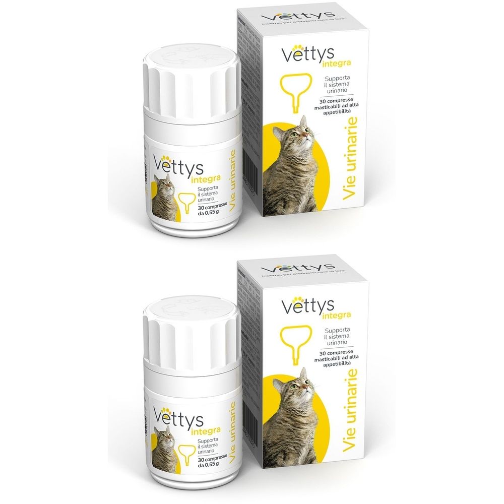 Vettys Integra Vie Urinarie Gatto Set da 2