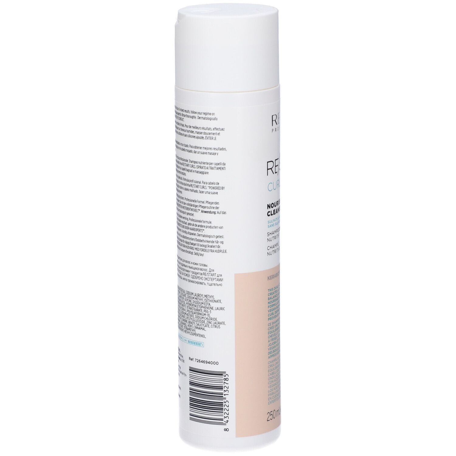 Weiße Flasche mit Revlon Schriftzug und Produktinformationen. Enthält 250ml.