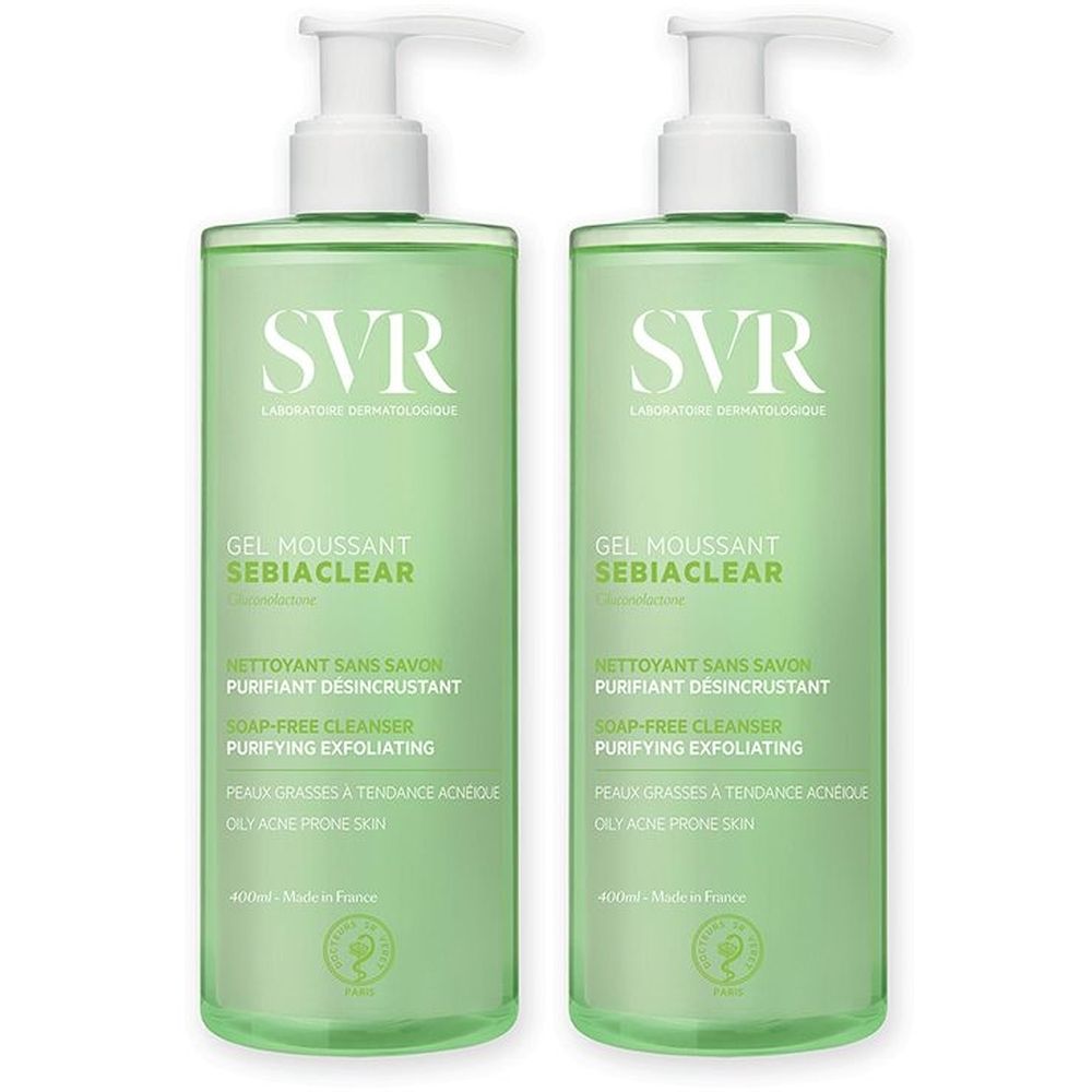 SVR SEBIACLEAR Gel Moussant 400ml