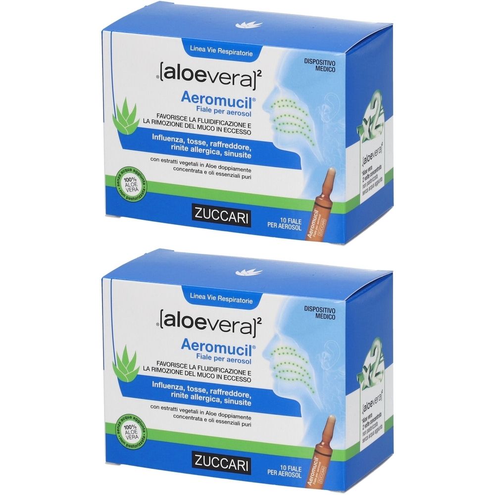 ZUCCARI Aeromucil Fiale Per Aerosol