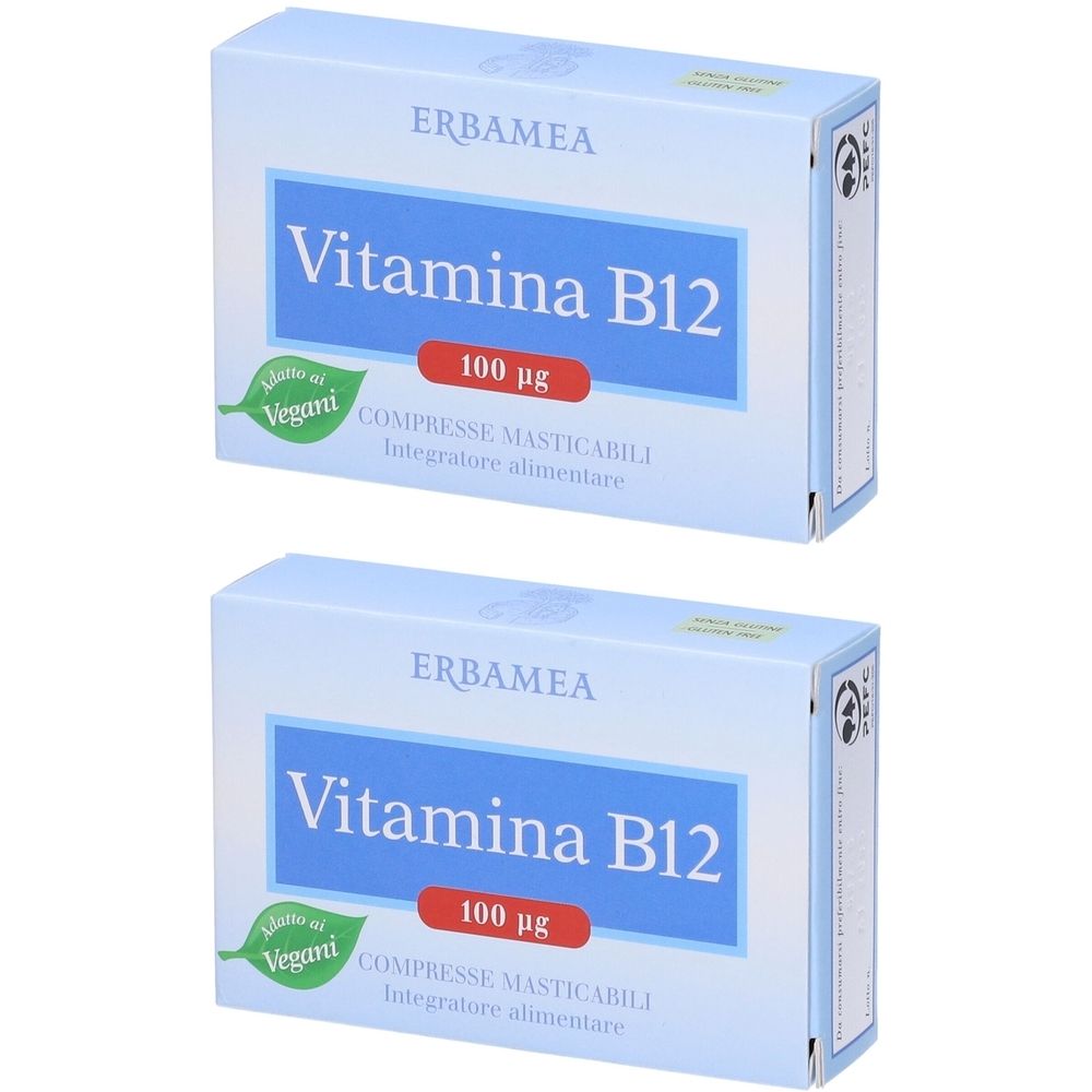 Erbamea Vitamina B12 Compresse Masticabili