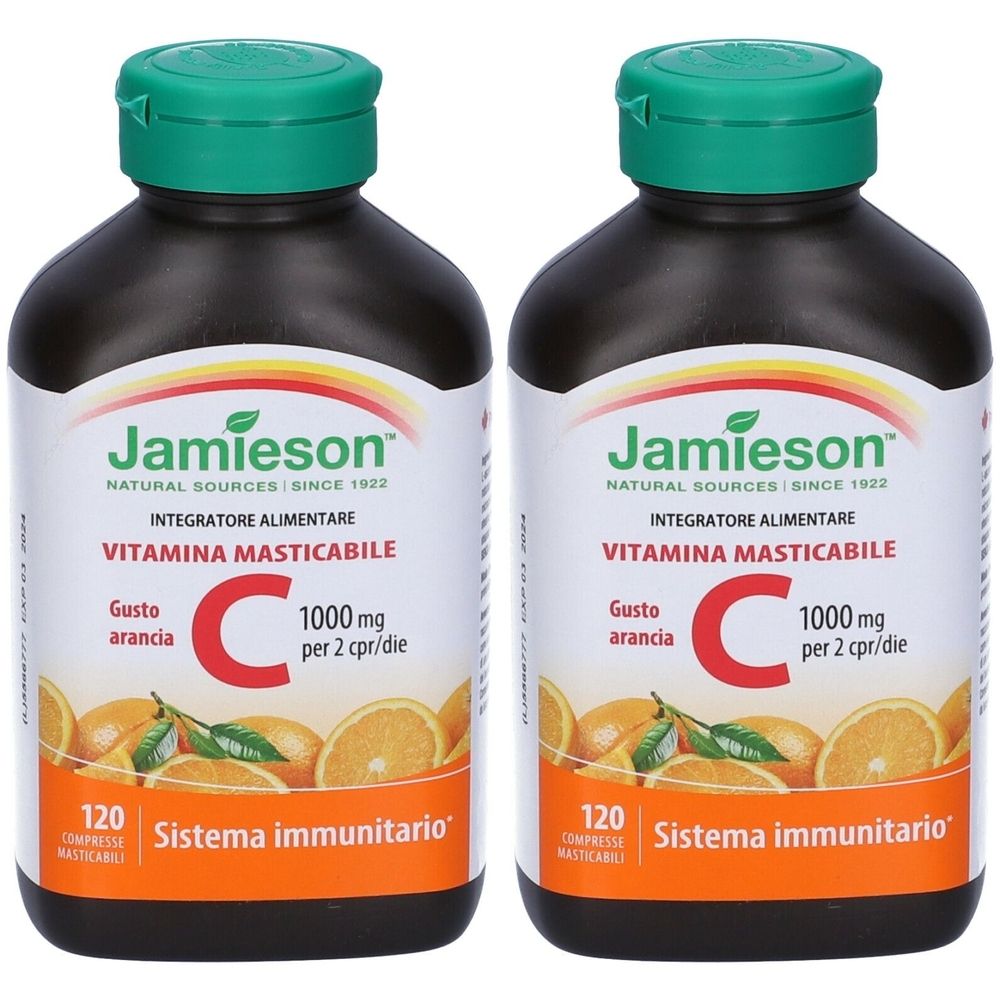 Jamieson Vitamina C Masticabile 1000 Mg