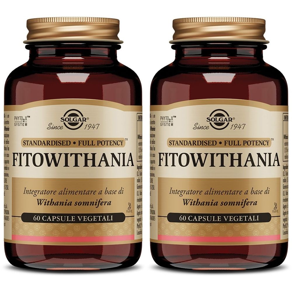 Solgar® Fitowithania Capsule- Risparmia il 10% con il codice: solgarx0926