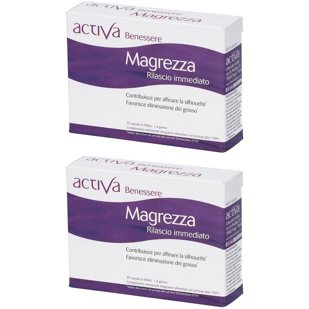 Activa Benessere Magrezza Rilascio Immediato Pillole