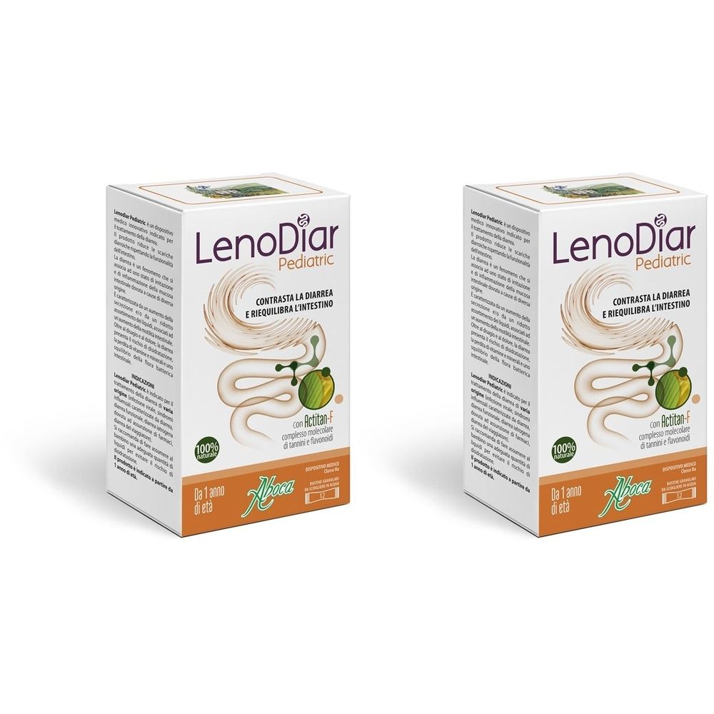 Lenodiar Pediatric Bustine Set da 2 2x12 pz Bustina