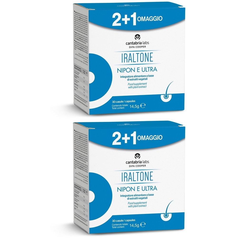 Iraltone Nipon e Ultra Trio Capsule Set da 2 2x44,7 g