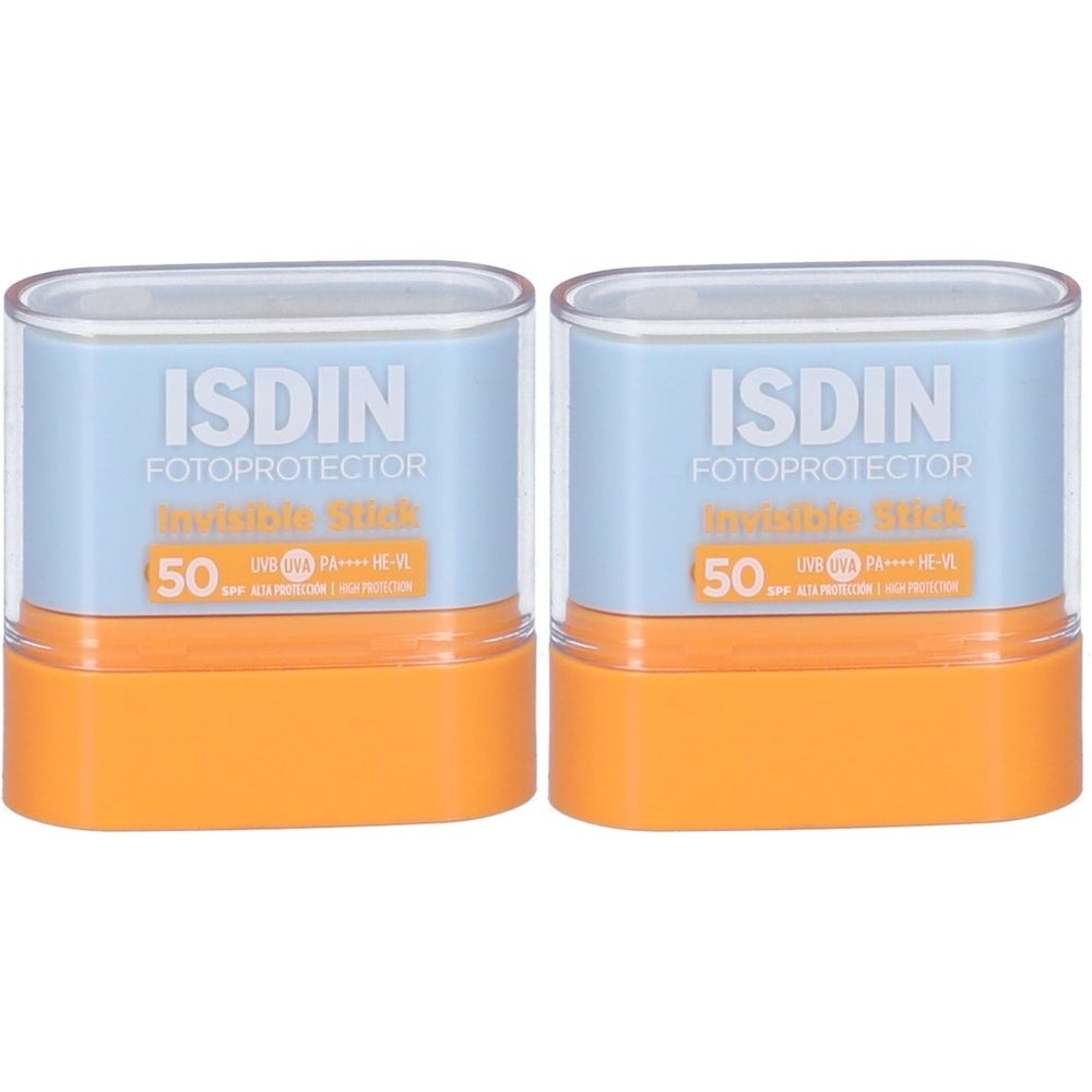 ISDIN Fotoprotector Invisible Stick SPF50 10G Set da 2 2x10 g