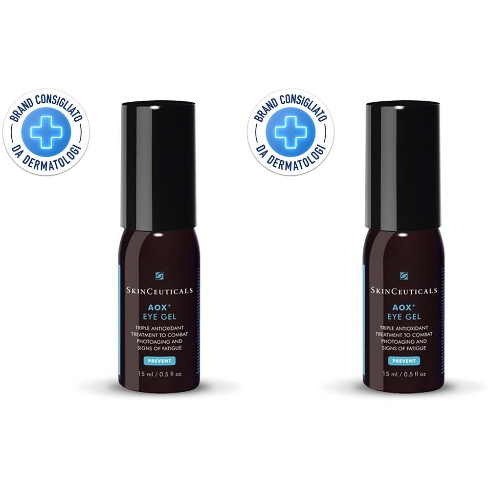 SkinCeuticals AOX+ Eye Gel Siero-in-gel antiossidante contorno occhi con 5% di Vitamina C pura 15ml