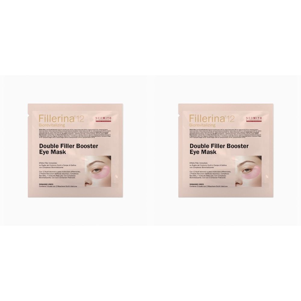 LABO Fillerina 12 Biorevitalizing Neo Mito Double Filler Booster Eye Mask Maschera Occhi Dosaggio Unico