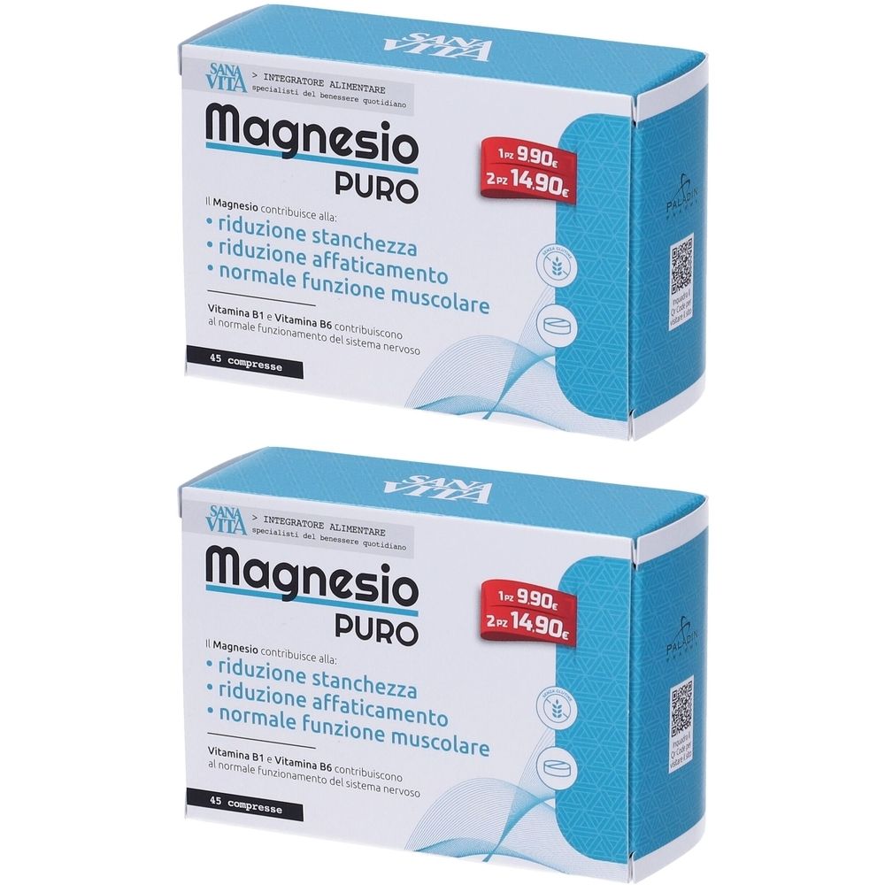 Sanavita Magnesio Puro Compresse