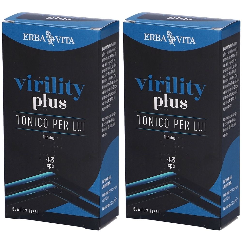 Erba Vita Virility Plus Tonico per Lui Capsule
