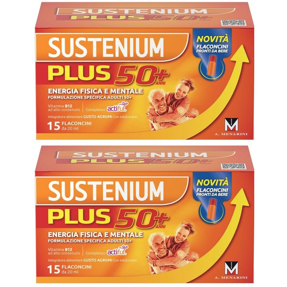 Sustenium Plus 50+ 15 Flaconcini