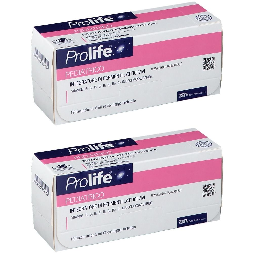 Prolife Pediatrico 12 Flaconcini Da 8 Ml