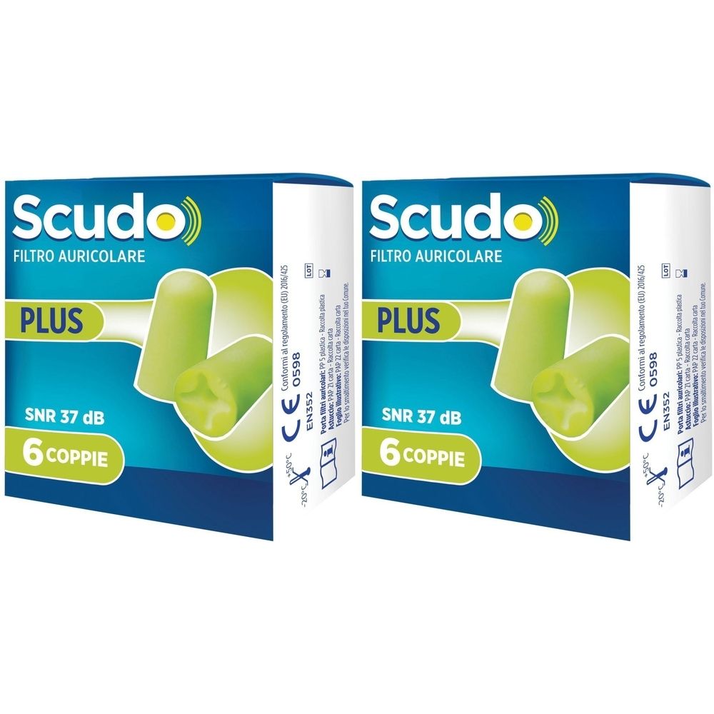 Scudo PLUS Filtro Auricolare in Schiuma