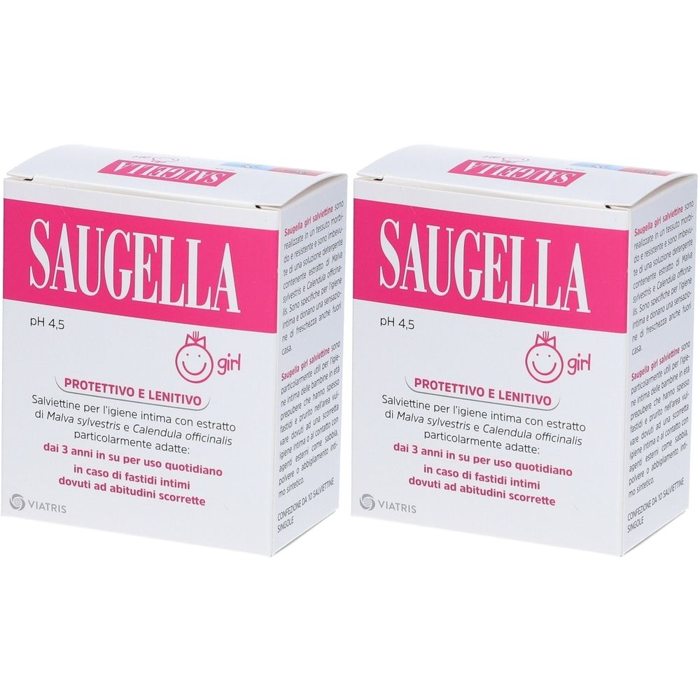 Saugella Girl Salviette Detergenti