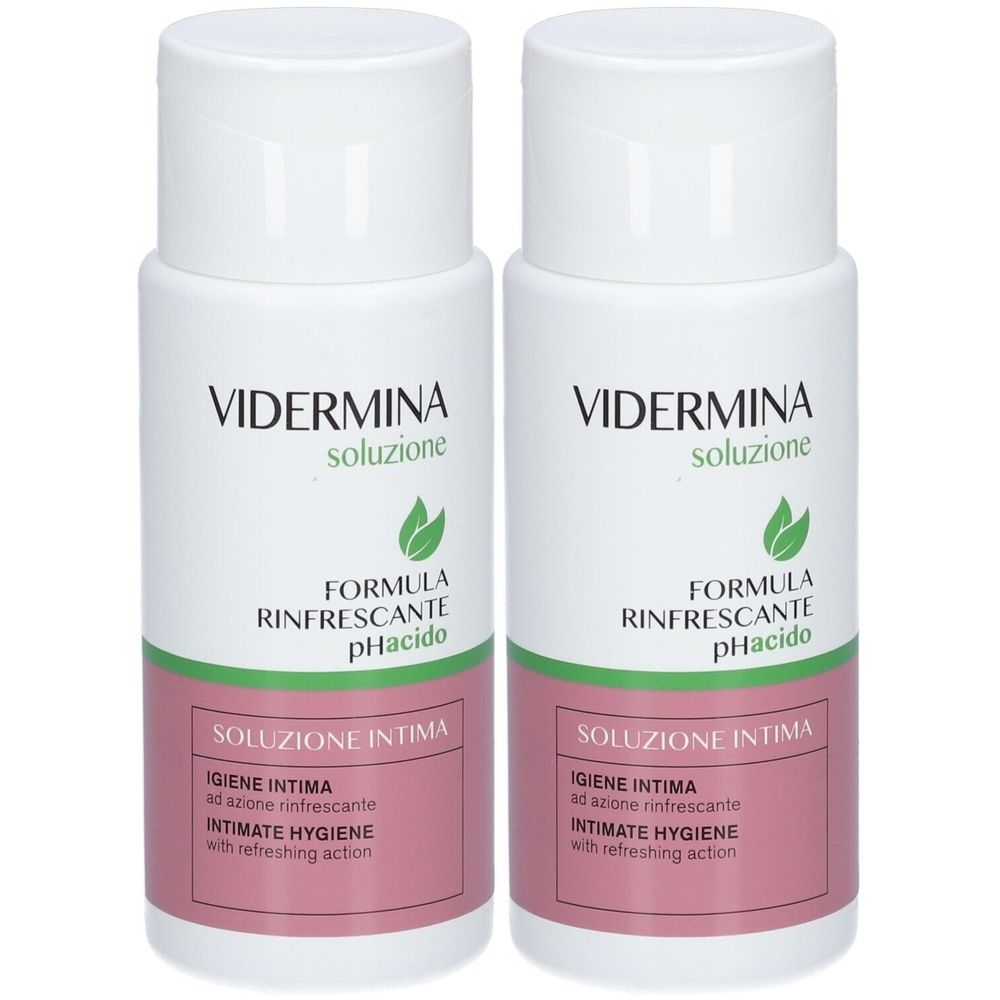 Vidermina Soluzione Formula Rinfrescante pH Acido