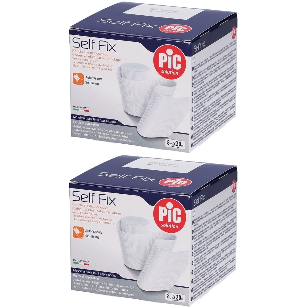 PIC Self-Fix Bende Elastiche Di Fissaggio 8cm x 20m