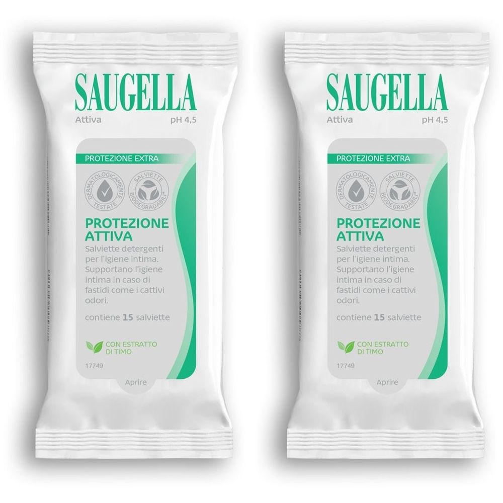 Saugella Attiva Salviettine