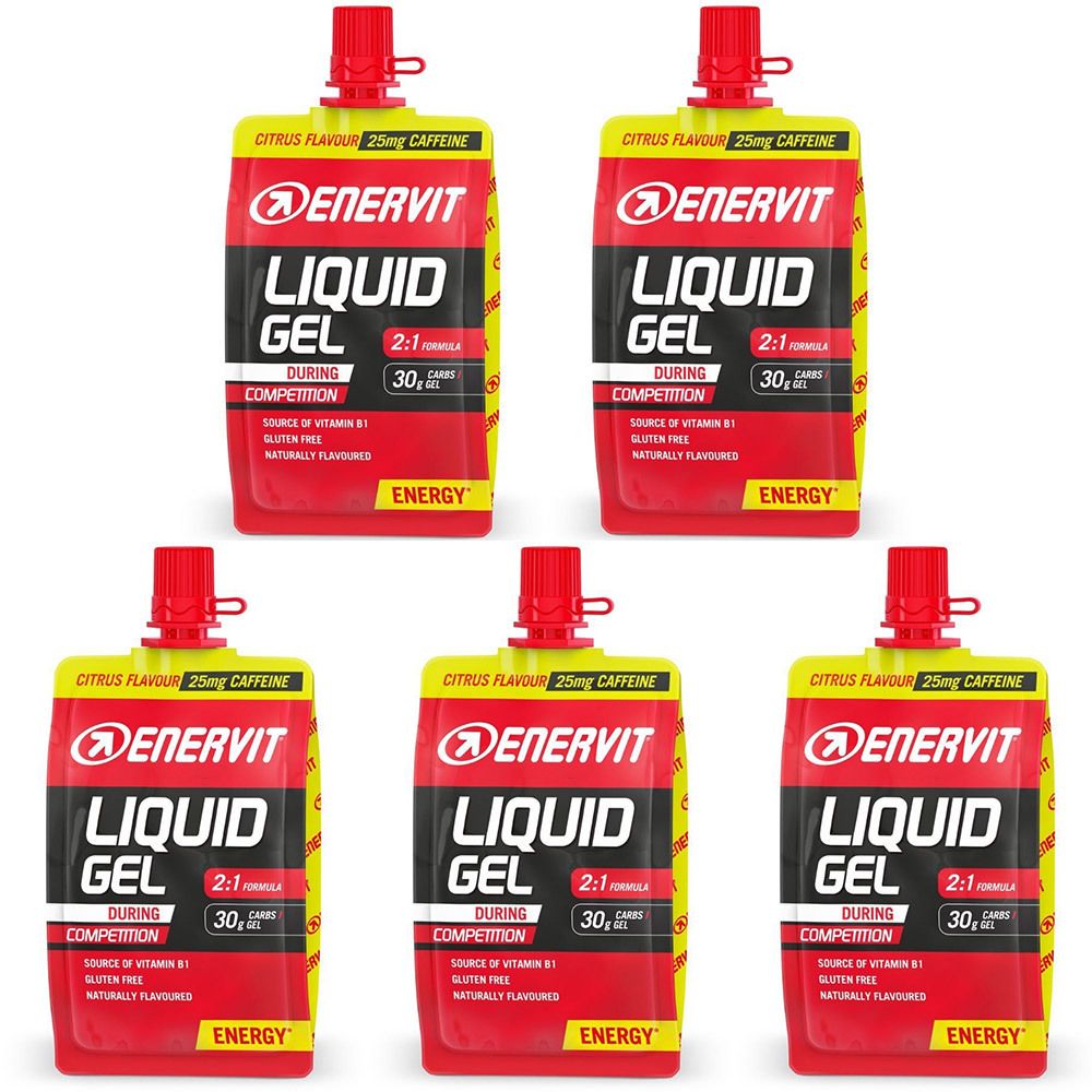 ENERVIT Liquid Gel con caffeina Agrumi