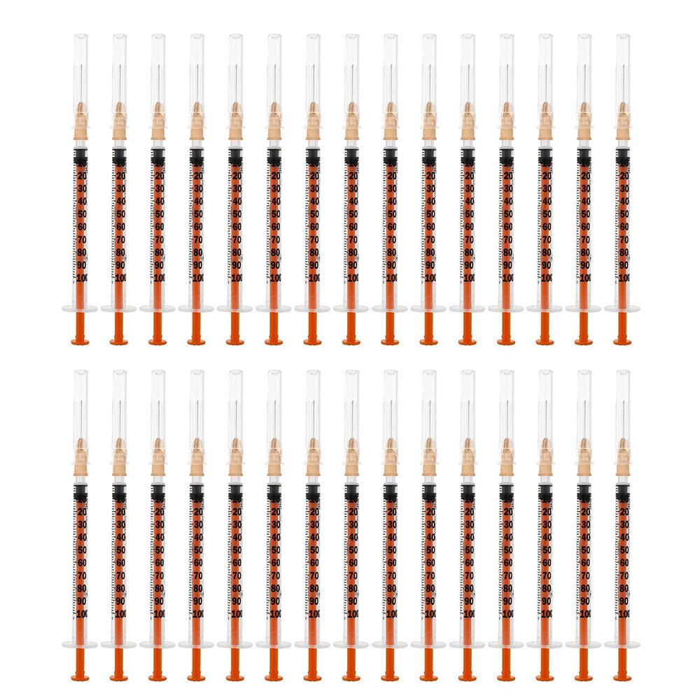 Pic Solution Siringa per Insulina 1 ml Con Ago 25G