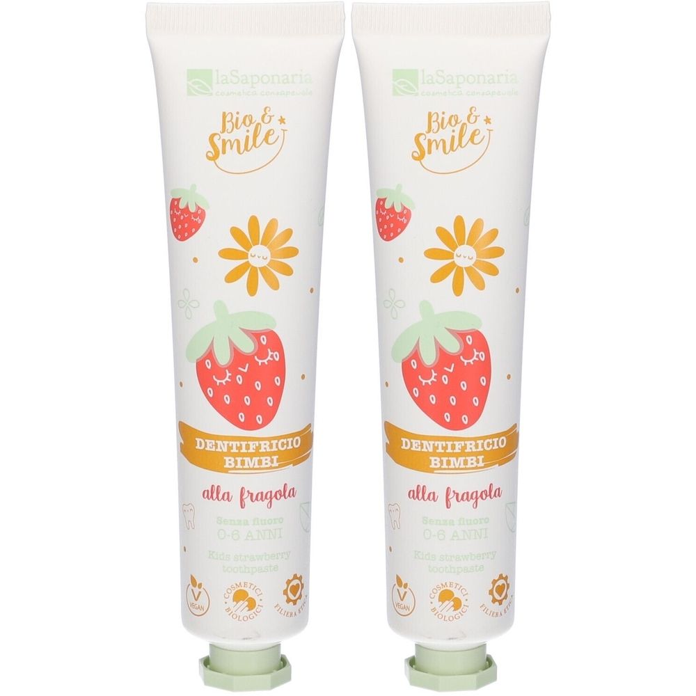 La Saponaria Dentifricio Lenitivo Bimbi Fragola