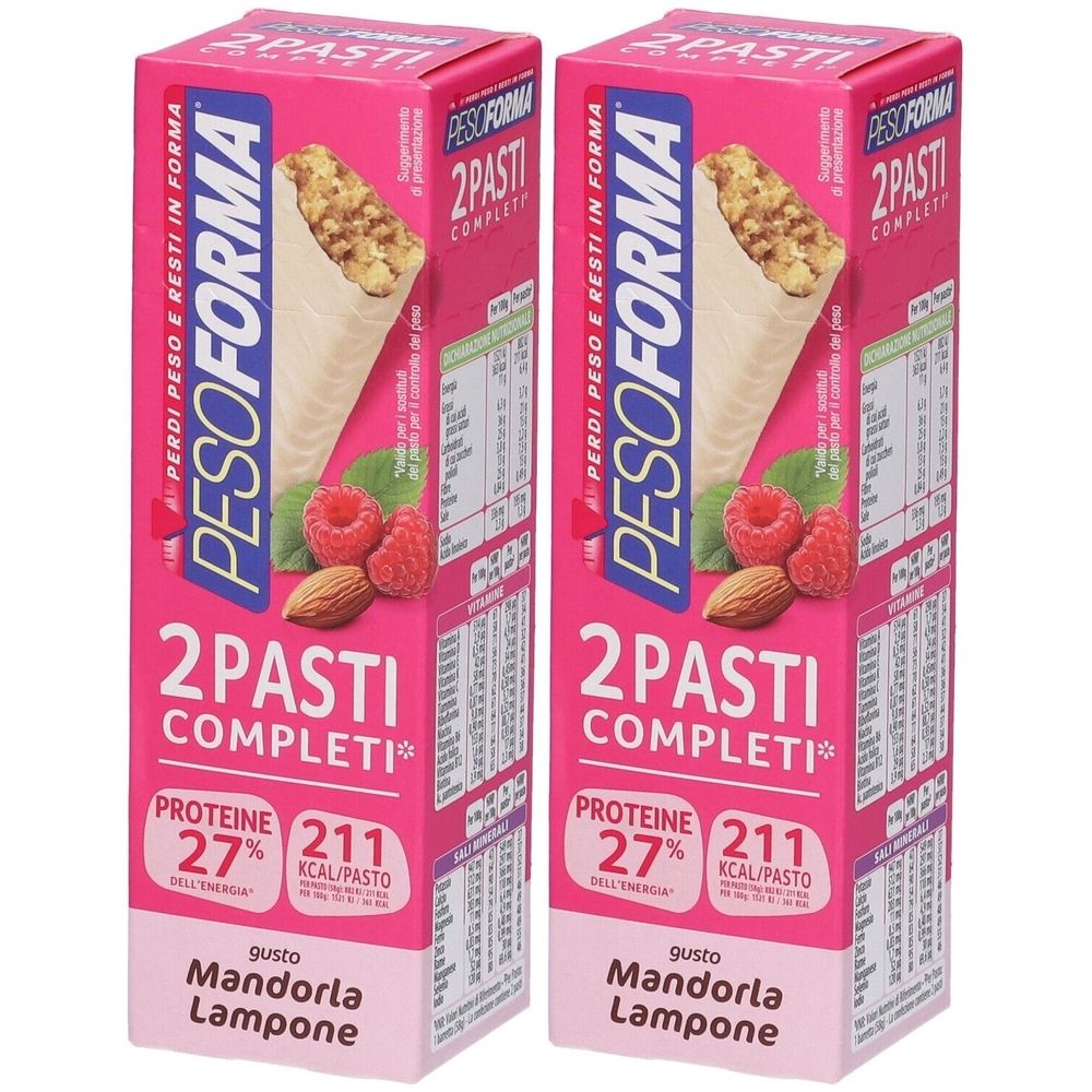 Pesoforma Barrette Mandorla Lampone