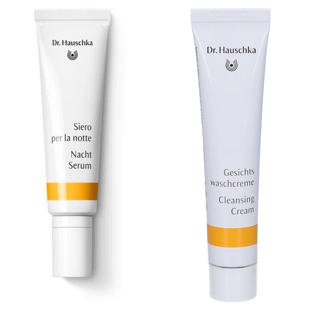 Dr. Hauschka Siero Per La Notte + Dr Hauschka Crema Detergente Special Size Limited Edition
