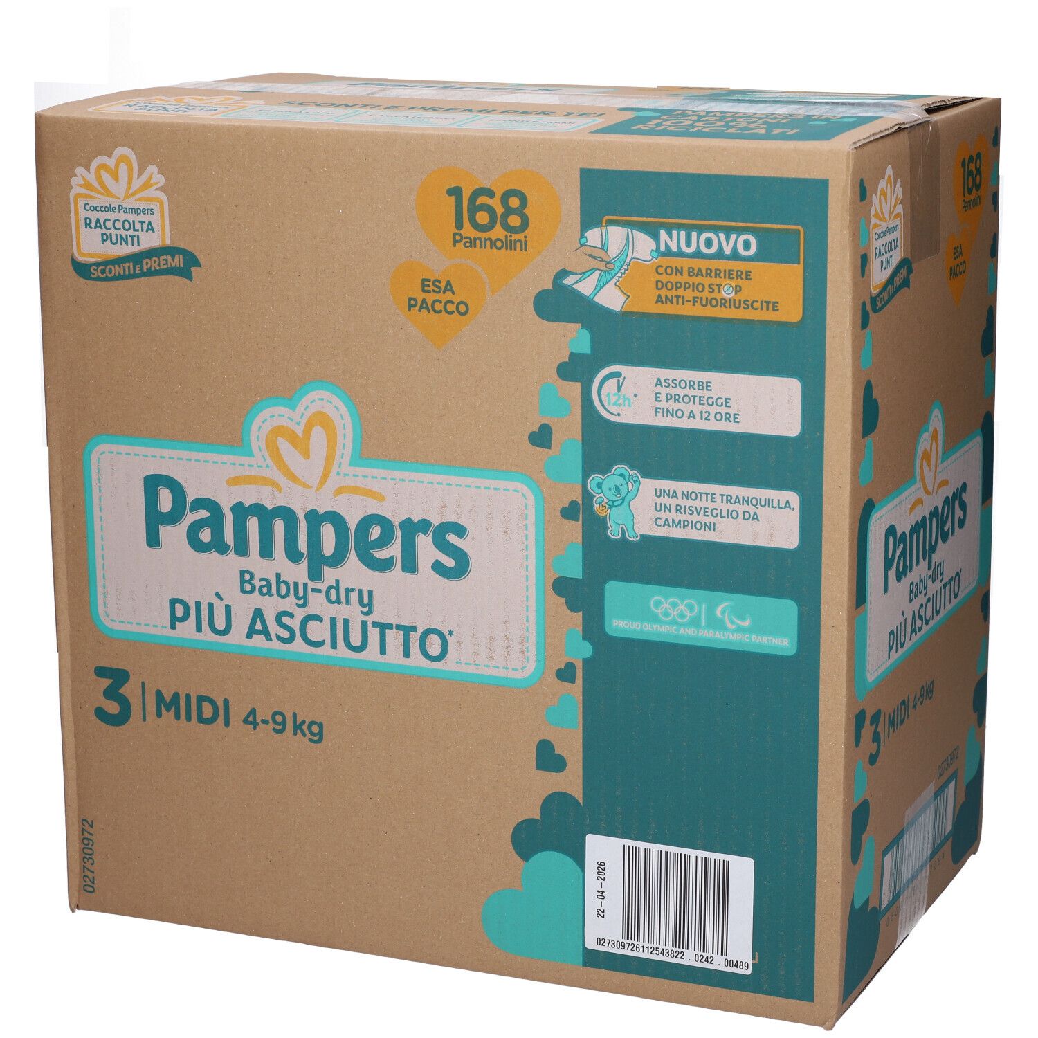 Pampers Esa Baby Dry Midi