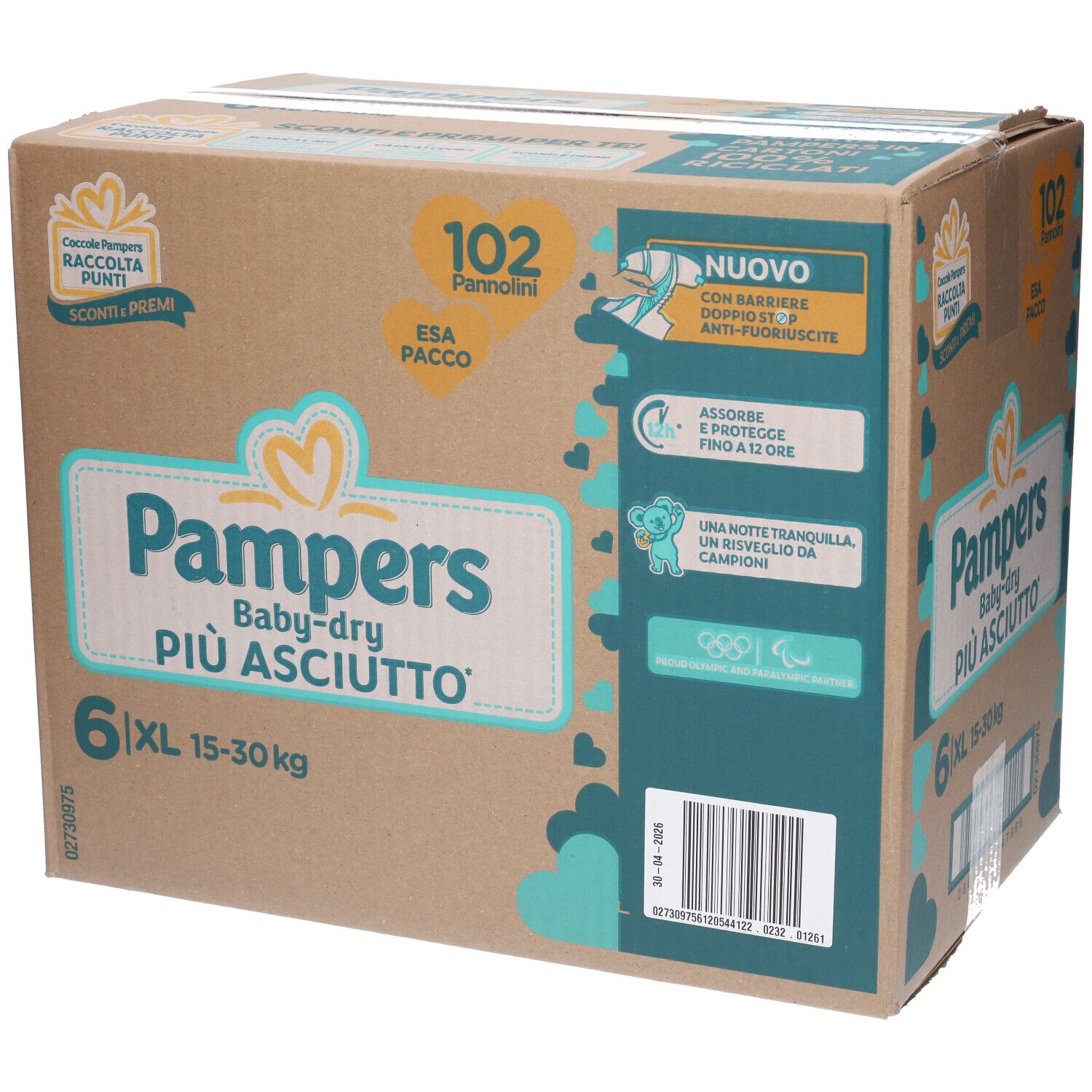 Pampers Esa Baby Dry XL