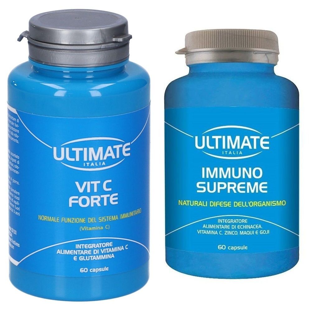 Ultimate Italia Vit C Forte Capsule + Ultimate Immuno Supreme Capsule