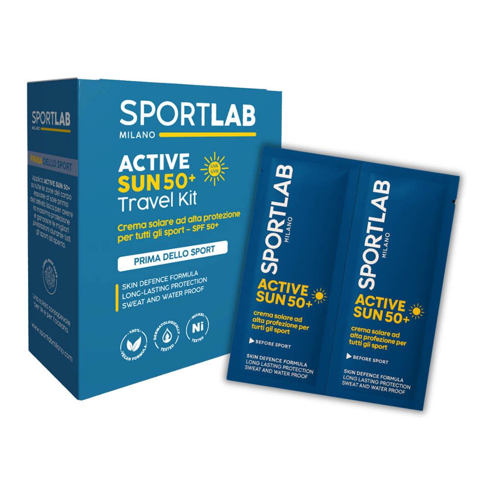 SPORTLAB Milano - ACTIVE SUN 50+ Crema Solare Travel Kit