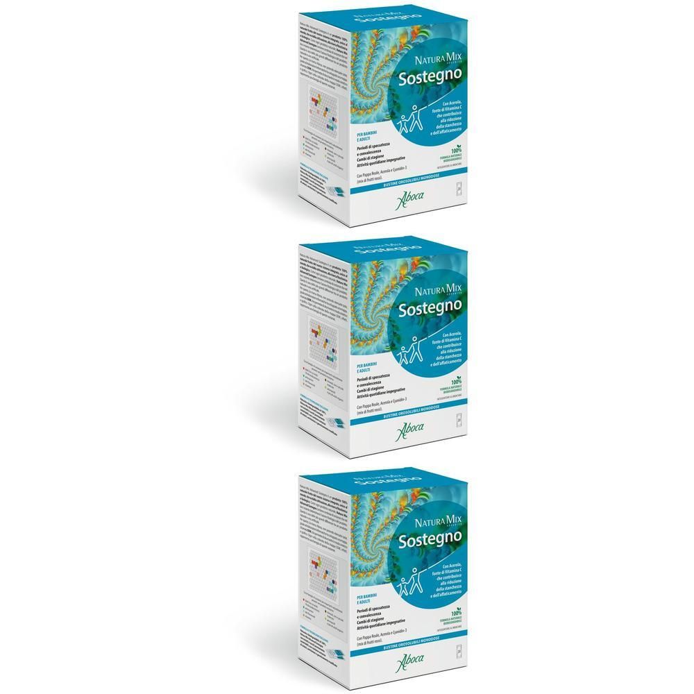 Aboca Natura Mix Advanced Sostegno Bustine Orosolubili