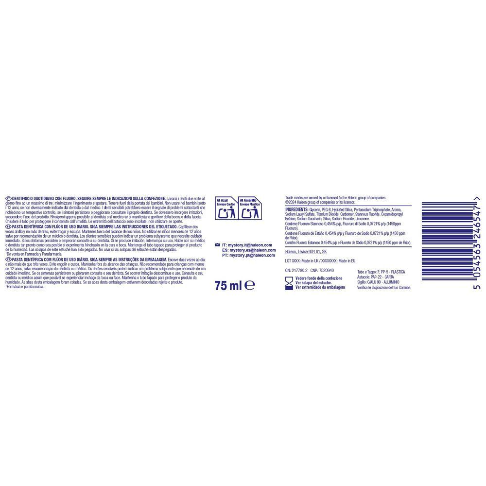 Sensodyne Expert Protect Doppia Azione, denti Sensibili, 75ml