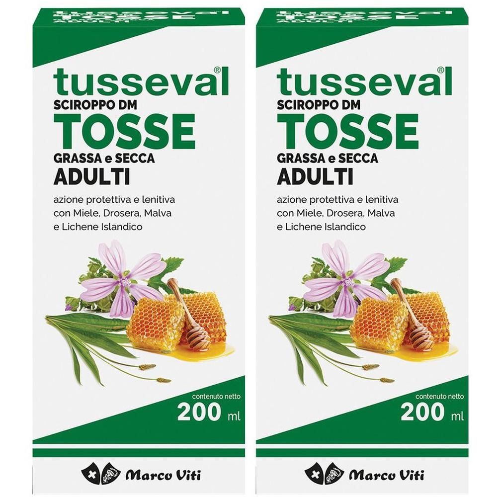 Tusseval Sciroppo Tosse Adulti 200 Ml